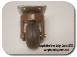 Large Rubber Wheel Upright Piano Castor